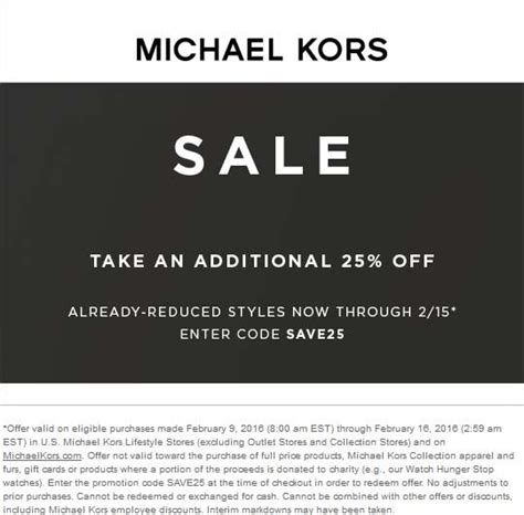 michael kors coupon codes nl|michael kors 25 off code.